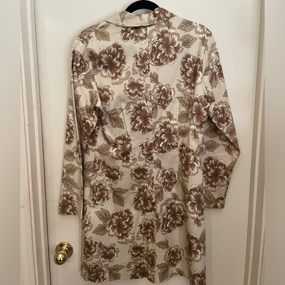 Women’s Floral Lined Coat / White House Black Market